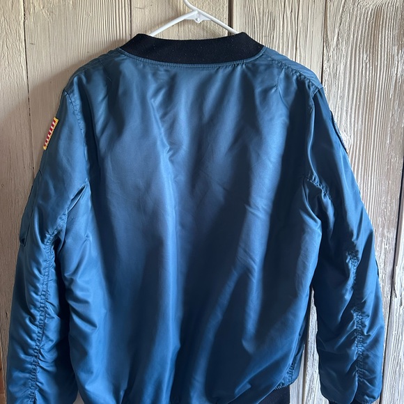NASA Blue Bomber Jacket - Picture 3 of 3